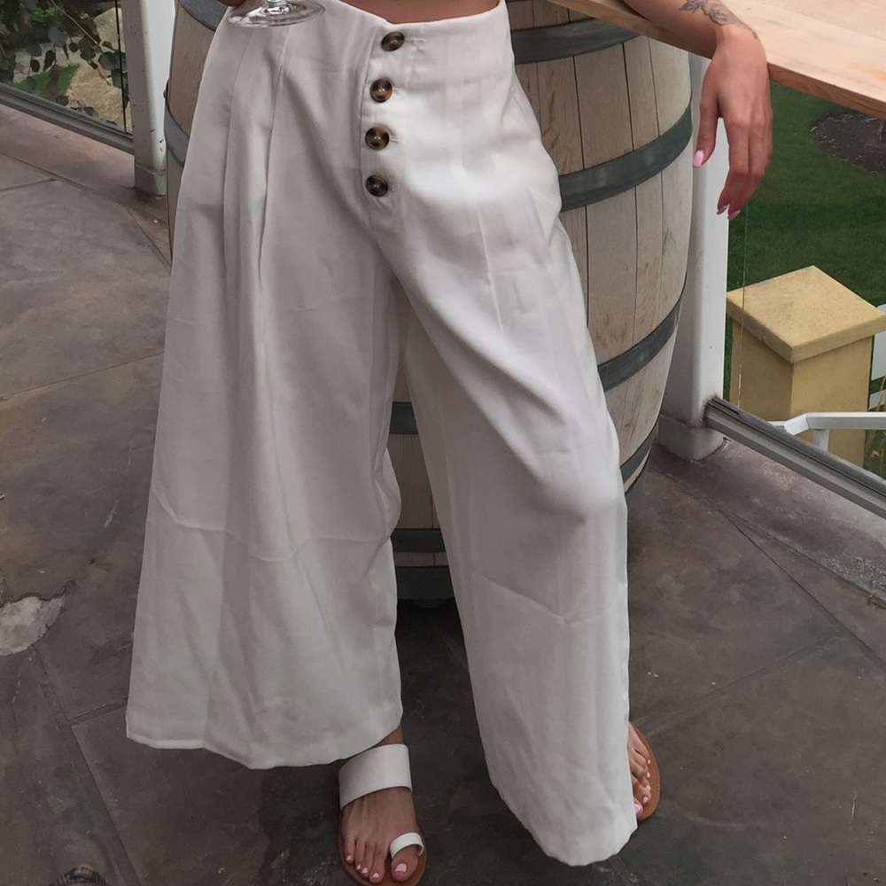 ZARA WIDE LEG PANTS SZ S | LIKE NEW